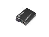 Black Box LGC212A-R2 Gigabit Ethernet (1000-Mbps) Media Converter - 10/100/1000-Mbps Copper to 1000-Mbps Singlemode Fiber, 1310nm, 10km, SC
