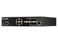 QNAP QSW-M3212R-8S4T-US HALF-RACKMOUNT Switch QSW-M3212R-8S4T-US, Layer 2 12 Port Managed Switch, 4 Port of 10GB E NBASE-T (10G/5G/2.5G/1G/100M) & 8 Port of 10GB E