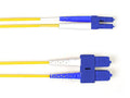 Black Box FOCMRSM-SCLC-YL-33 SM FO Patch Cable Duplx, PVC, Yellow, Sclc, 33 Feet