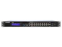 QNAP QGD-1602-C3558-8G-US QGD-1602-C3558-8GB-US 16- port switch, Intel Atom C3558 4C 2.2 GHz processor, 8GB DDR4 SODIMM RAM (2 x SODIMM Slot Max 64GB) NAS