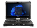 Getac V110 Gen 7 11.6" Fully Rugged Convertible Laptop - Core i7-1265U, 32GB RAM, 512GB SSD, Windows 11 Pro, TAA (VSFB3YJABDXA)