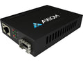 Axiom AXG99744 POE RJ45 to SFP Port Media Conv