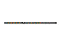 Vertiv VP4N30AC rPDU, Monitored Unit Level EC, 30A, 208V DELTA, 8.6kW, Vertical, (24) Locking IEC C13, (6) Locking IEC C19, 10ft power cord with L15-30P