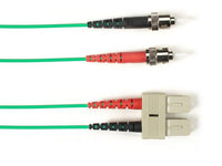 Black Box FOLZH10-STSC-GN-23 10 MM FO Patch Cable Duplx, Lszh, Green, 23 FEET(7M)
