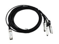 Axiom MCP7F00-A001-AX 100GBASE-CR4 QSFP28 to 4 SFP28 Passive DAC Mellanox Compatible 1m