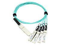 Axiom AOC-QSFP-4SFP28-25G-15M-AX 100GBASE-AOC QSFP28 to 4 SFP28 Active Optical Cable Dell Compatible 15m