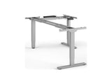 Humanscale FYH3XLTS eFloat Go 2.0, 3-Leg for 90 Degree Top - Silver