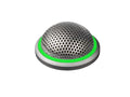Shure MX395AL/O-LED Bushed Aluminum Button Mic, OMNIDIRECTIONAL, remoteable LED, 5-Pin XLR (Female Connector Included)