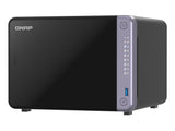 QNAP TS-632X-4G-US TS-632X 6-Bay ARM-based NAS with Hardware Encryption, Quad Core 2.0GHz, 4GB DDR4 RAM, 10GbE(SFP+), 2.5GbE and PCIe Gen3 Expansion Slot