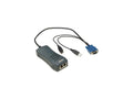 Lantronix SLS200USBX0-02 1 Port Remote KVM-over-IP with USB Connectors; 58 VGA cable