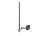 Humanscale X2NM0NDS8TY36 M/Flex for M2.1 Monitor Arm for Single Monitor, 36 Post, Silver with Gray Trim