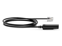 Yealink 330000008028 QD to RJ Cord of YHS36/YHS34/YHS34 Lite; Compatible with IP Phones; Mod plug wiring M-,R,R,M+