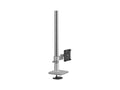 Humanscale X2NTNBDSNTB24 M/Flex for M2.1 Monitor Arm, Bolt-Through and 24IN Post, Silver with Gray Trim