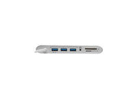 Eaton Tripp Lite U442-DOCK1 USB-C Dock, Dual Display - 4K HDMI/mDP, VGA, USB 3.x (5Gbps), USB-A/C Hub, GbE, Memory Card, 100W PD Charging
