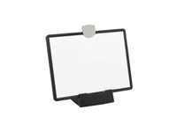 Eaton Tripp Lite DMWP811VESAMB Magnetic Dry-Erase Whiteboard with Stand - VESA Mount, 3 Markers (Red/Blue/Black), Black Frame