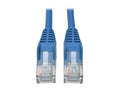 Eaton Tripp Lite N001-001-BL Cat5e 350 MHz Snagless Molded (UTP) Ethernet Cable (RJ45 M/M), PoE - Blue, 1 ft. (0.31 m)