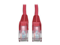 Eaton Tripp Lite N001-003-RD Cat5e 350 MHz Snagless Molded (UTP) Ethernet Cable (RJ45 M/M), PoE - Red, 3 ft. (0.91 m)