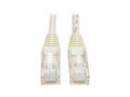 Eaton Tripp Lite N001-003-WH Cat5e 350 MHz Snagless Molded (UTP) Ethernet Cable (RJ45 M/M), PoE - White, 3 ft. (0.91 m)