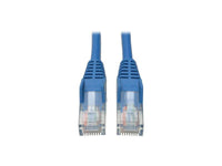 Eaton Tripp Lite N001-100-BL Cat5e 350 MHz Snagless Molded (UTP) Ethernet Cable (RJ45 M/M), PoE - Blue, 100 ft. (30.5 m)
