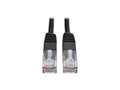 Eaton Tripp Lite N002-020-BK Cat5e 350 MHz Molded (UTP) Ethernet Cable (RJ45 M/M), PoE - Black, 20 ft. (6.09 m)