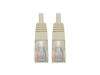 Eaton Tripp Lite N002-025-WH Cat5e 350 MHz Molded (UTP) Ethernet Cable (RJ45 M/M), PoE - White, 25 ft. (7.62 m)