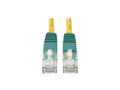 Eaton Tripp Lite N010-010-YW Cat5e 350 MHz Crossover Molded (UTP) Ethernet Cable (RJ45 M/M), PoE - Yellow, 10 ft. (3.05 m)
