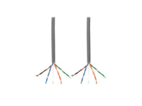 Eaton Tripp Lite N022-01K-GY Cat5e 350 MHz Solid Core (UTP) PVC Bulk Ethernet Cable - Gray, 1000 ft. (304.8 m), TAA