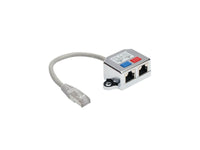 Eaton Tripp Lite N035-001 2-to-1 RJ45 Network Signal Splitter (M/2xF) - 10/100 Mbps Ethernet, Cat5/Cat5e, 6 in. (15 cm)