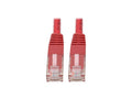 Eaton Tripp Lite N200-002-RD Cat6 Gigabit Molded (UTP) Ethernet Cable (RJ45 M/M), PoE, Red, 2 ft. (0.61 m)
