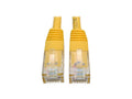 Eaton Tripp Lite N200-002-YW Cat6 Gigabit Molded (UTP) Ethernet Cable (RJ45 M/M), PoE, Yellow, 2 ft. (0.61 m)