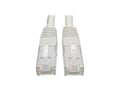 Eaton Tripp Lite N200-010-WH Cat6 Gigabit Molded (UTP) Ethernet Cable (RJ45 M/M), PoE, White, 10 ft. (3.05 m)