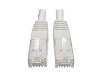 Eaton Tripp Lite N200-015-WH Cat6 Gigabit Molded (UTP) Ethernet Cable (RJ45 M/M), PoE, White, 15 ft. (4.57 m)