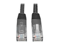 Eaton Tripp Lite N200-020-BK Cat6 Gigabit Molded (UTP) Ethernet Cable (RJ45 M/M), PoE, Black, 20 ft. (6.09 m)