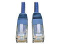 Eaton Tripp Lite N200-050-BL Cat6 Gigabit Molded (UTP) Ethernet Cable (RJ45 M/M), PoE, Blue, 50 ft. (15.24 m)