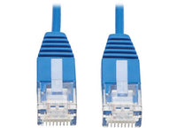 Eaton Tripp Lite N200-UR10-BL Cat6 Gigabit Molded Ultra-Slim UTP Ethernet Cable (RJ45 M/M), Blue, 10 ft. (3.05 m)