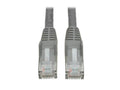 Eaton Tripp Lite N201-005-GY Cat6 Gigabit Snagless Molded (UTP) Ethernet Cable (RJ45 M/M), PoE, Gray, 5 ft. (1.52 m)