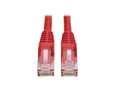 Eaton Tripp Lite N201-020-RD Cat6 Gigabit Snagless Molded (UTP) Ethernet Cable (RJ45 M/M), PoE, Red, 20 ft. (6.09 m)