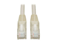 Eaton Tripp Lite N201-050-WH Cat6 Gigabit Snagless Molded (UTP) Ethernet Cable (RJ45 M/M), PoE, White, 50 ft. (15.24 m)