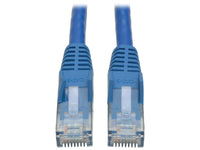 Eaton Tripp Lite N201-100-BL Cat6 Gigabit Snagless Molded (UTP) Ethernet Cable (RJ45 M/M), PoE, Blue, 100 ft. (30.5 m)