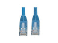 Eaton Tripp Lite N201L-3P5M-BL Cat6 Gigabit Snagless Molded UTP Ethernet Cable (RJ45 M/M), PoE, LSZH, Blue, 3.5 m (11.5 ft.)