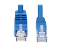 Eaton Tripp Lite N204-015-BL-DN Down-Angle Cat6 Gigabit Molded UTP Ethernet Cable (RJ45 Right-Angle Down M to RJ45 M), Blue, 15 ft. (4.57 m)