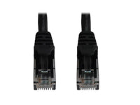 Eaton Tripp Lite N261-001-BK Cat6a 10G Snagless Molded UTP Ethernet Cable (RJ45 M/M), PoE, Black, 1 ft. (0.3 m)