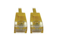 Eaton Tripp Lite N261-S06-YW Cat6a 10G Snagless Molded Slim UTP Ethernet Cable (RJ45 M/M), PoE, Yellow, 6 ft. (1.8 m)