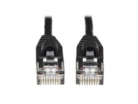Eaton Tripp Lite N261-S20-BK Cat6a 10G Snagless Molded Slim UTP Ethernet Cable (RJ45 M/M), Black, 20 ft. (6.09 m)