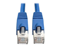 Eaton Tripp Lite N262-003-BL Cat6a 10G Snagless Shielded STP Ethernet Cable (RJ45 M/M), PoE, Blue, 3 ft. (0.91 m)