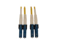 Eaton Tripp Lite N370X-10M 400G Duplex Singlemode 9/125 OS2 Switchable Fiber Optic Cable (LC/UPC M/M), LSZH, Yellow, 10 m (32.8 ft.)