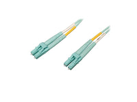 Eaton Tripp Lite N820-02M-OM4 10Gb/40Gb/100Gb Duplex Multimode 50/125 OM4 LSZH Fiber Patch Cable (LC/LC), Aqua, 2M (6.6 ft.)