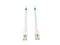 Eaton Tripp Lite N820-15M 10Gb Duplex Multimode 50/125 OM3 LSZH Fiber Patch Cable, (LC/LC) - Aqua, 15M (50 ft.)