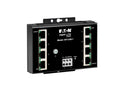 Eaton Tripp Lite NFI-U08-1 8-Port Unmanaged Fast Industrial Ethernet Switch - 10/100 Mbps, Ruggedized, -40degrees to 75degreesC