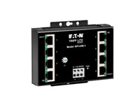 Eaton Tripp Lite NFI-U08-1 8-Port Unmanaged Fast Industrial Ethernet Switch - 10/100 Mbps, Ruggedized, -40degrees to 75degreesC